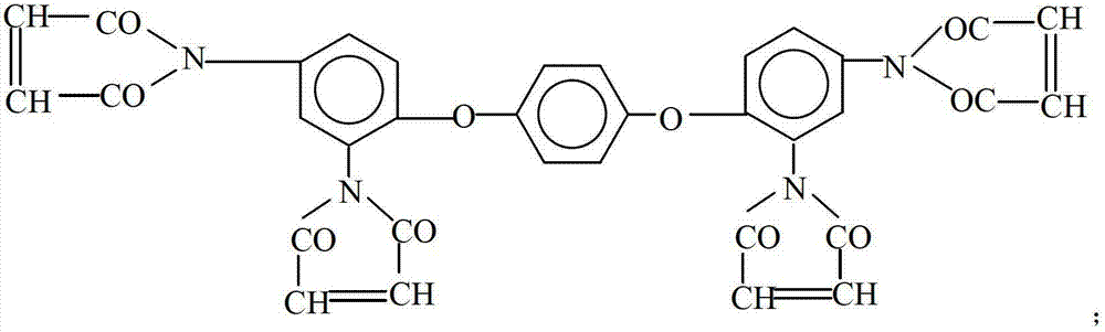 High-temperature-resistant modified polyfunctional epoxy matrix resin for advanced composite material and preparation thereof