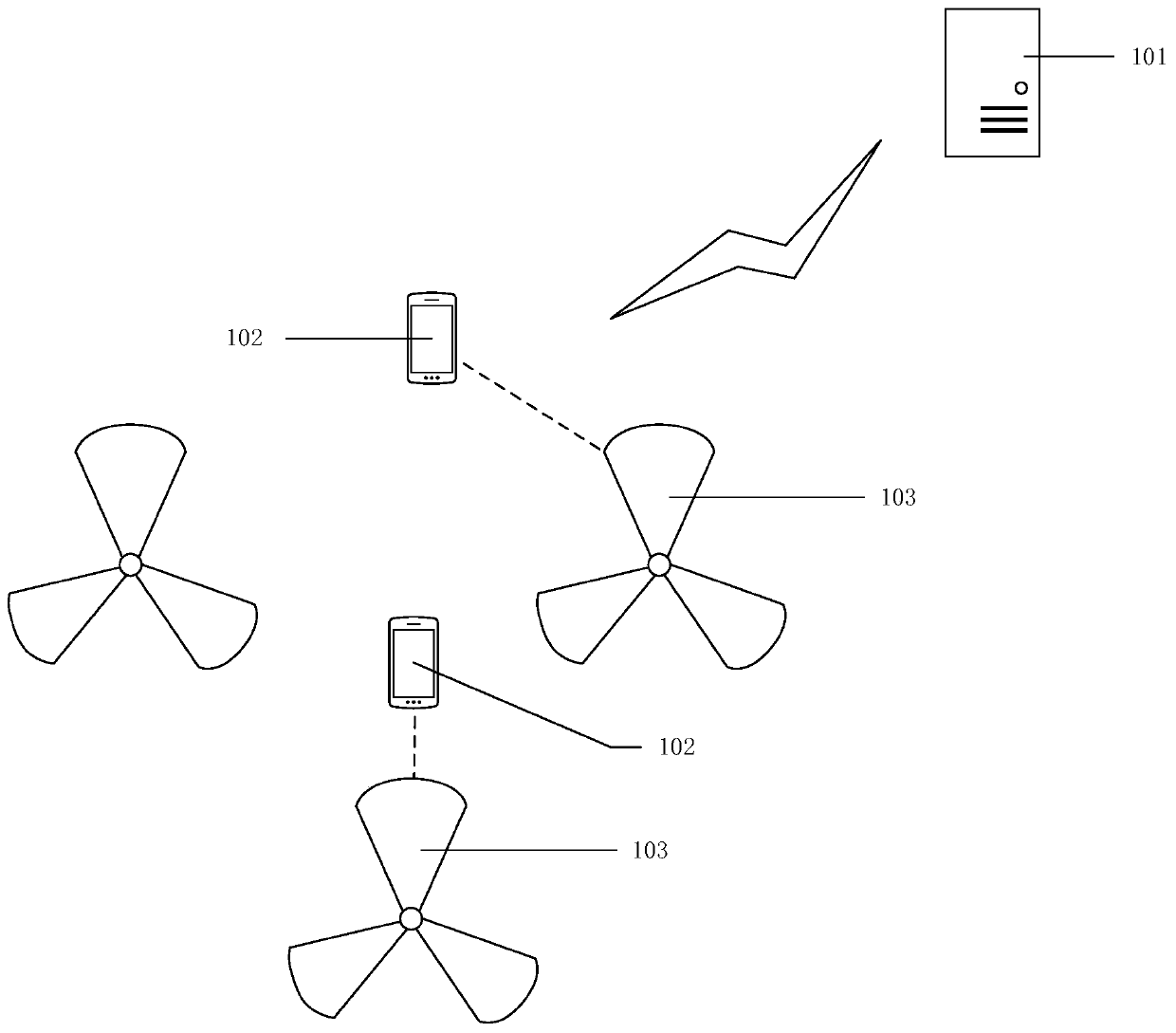 LTE cell antenna feed system detection method and device, and storage medium