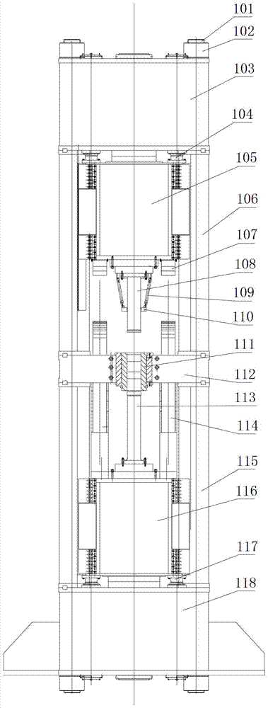 Automatic pressing production line for large explosive grains