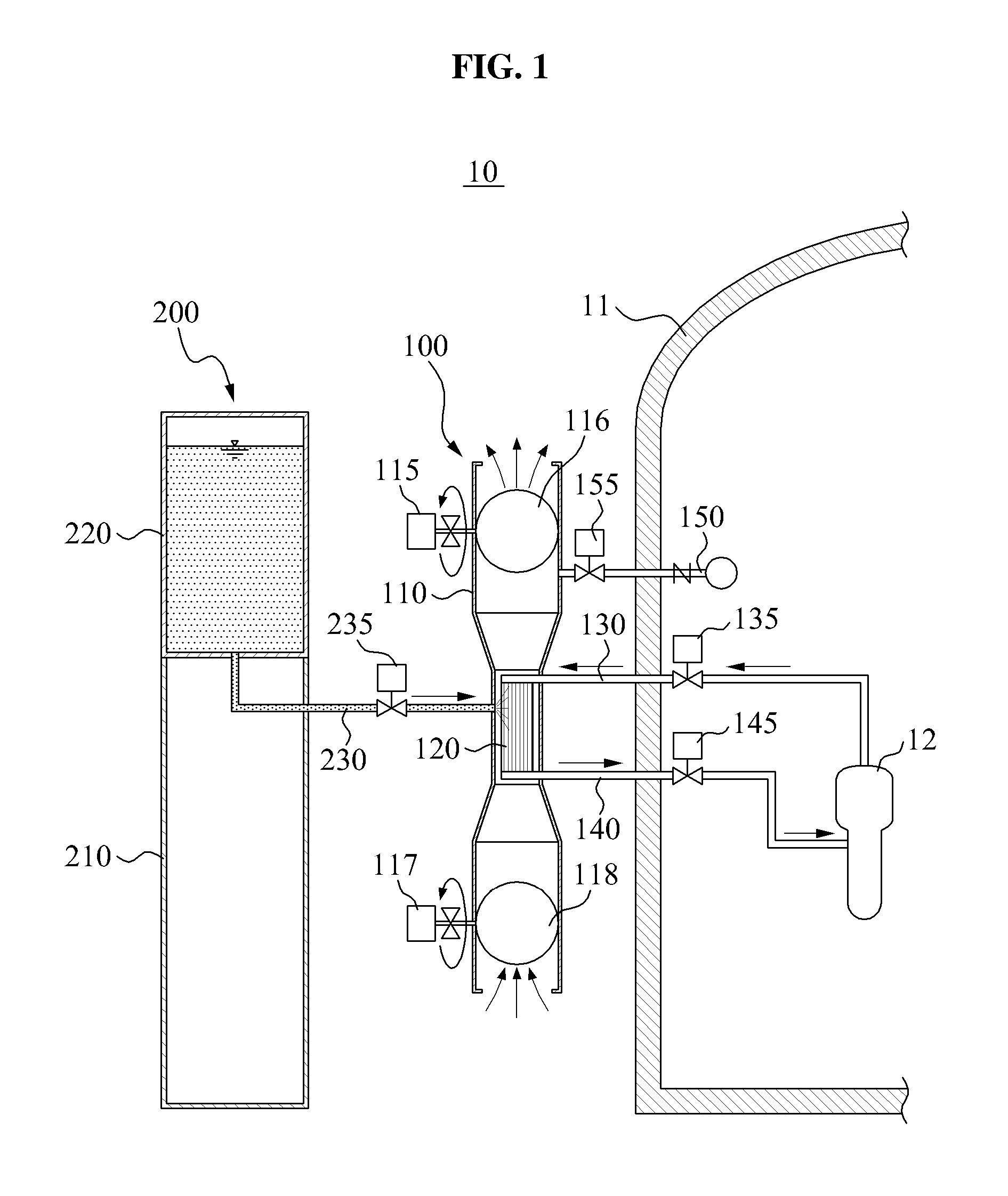 Water-spray residual heat removal system for nuclear power plant