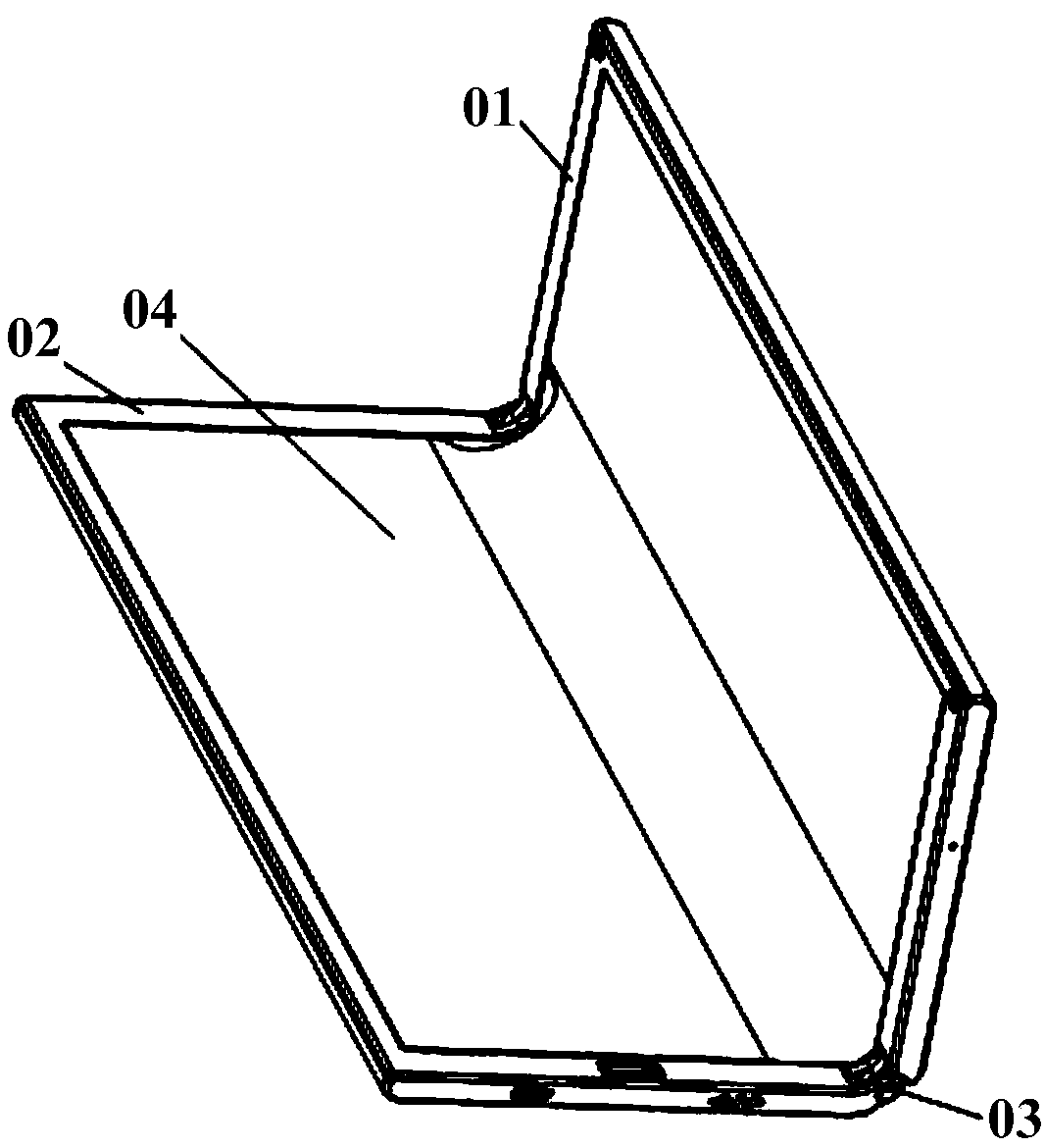 Foldable mobile terminal