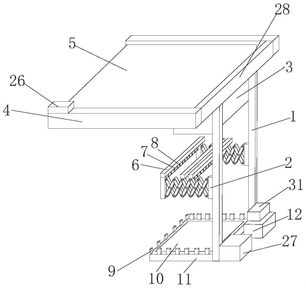 Household Internet-of-Things automatic air-drying device and use method thereof