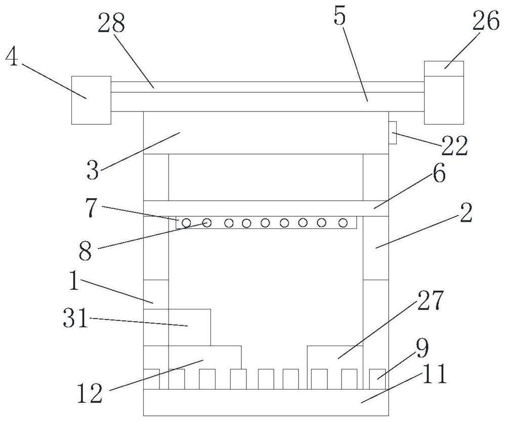 Household Internet-of-Things automatic air-drying device and use method thereof