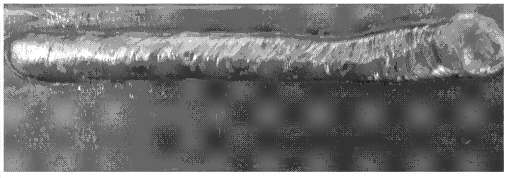 Bead weld flux-cored wire for repairing hammer forging die and preparation method