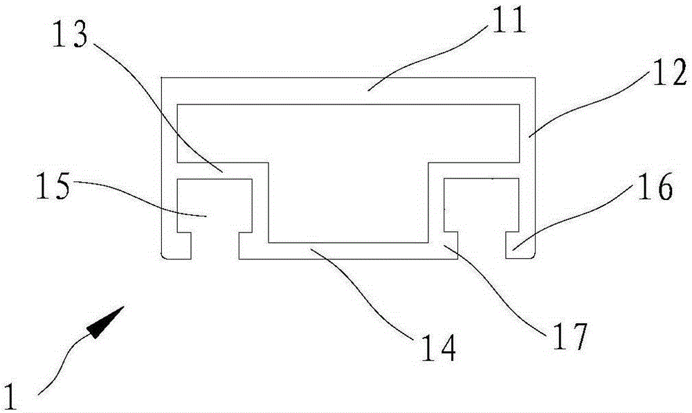 Keel structure and roof system