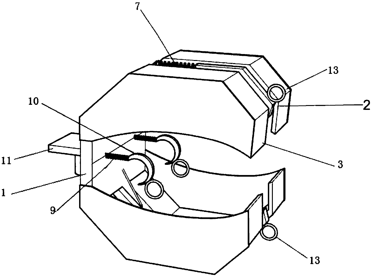 Multi-wire clamp universal live working tool and using method thereof