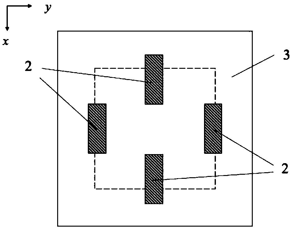 Multi-mode coupling miniature electric field sensing device based on piezoelectric effect and piezoresistive effect