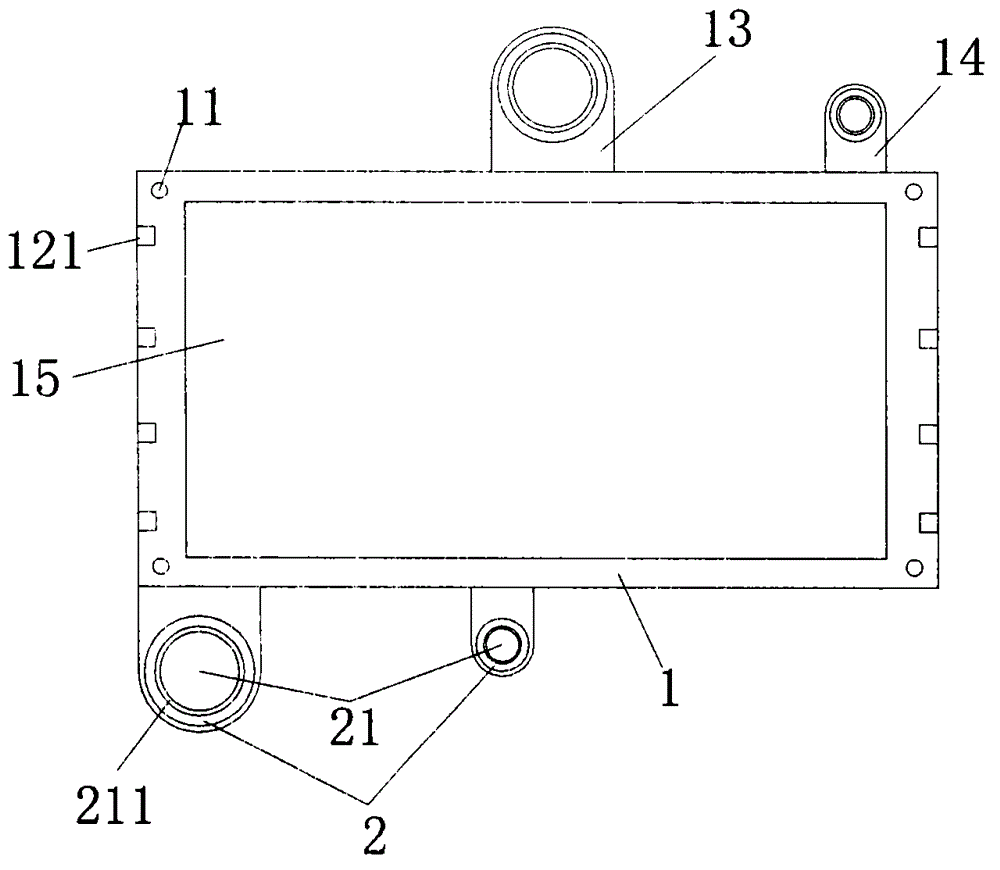 Special welding machine sealing plate for workpiece welding