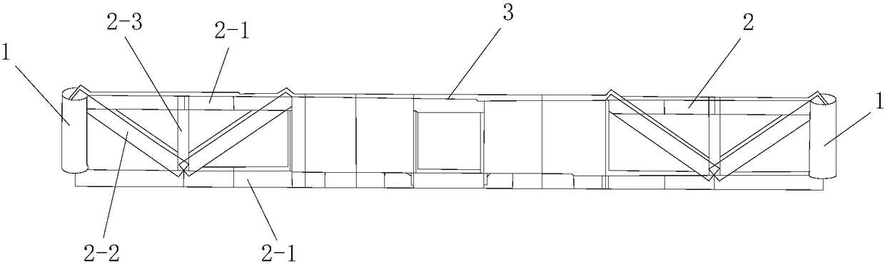 Delayed connection installation method of outrigger truss in super high-rise steel frame-core tube structure