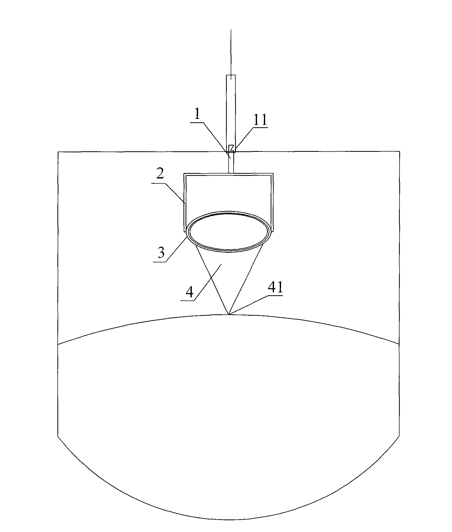 Gallium doping method of Czochralski silicon monocrystalline and doping device thereof