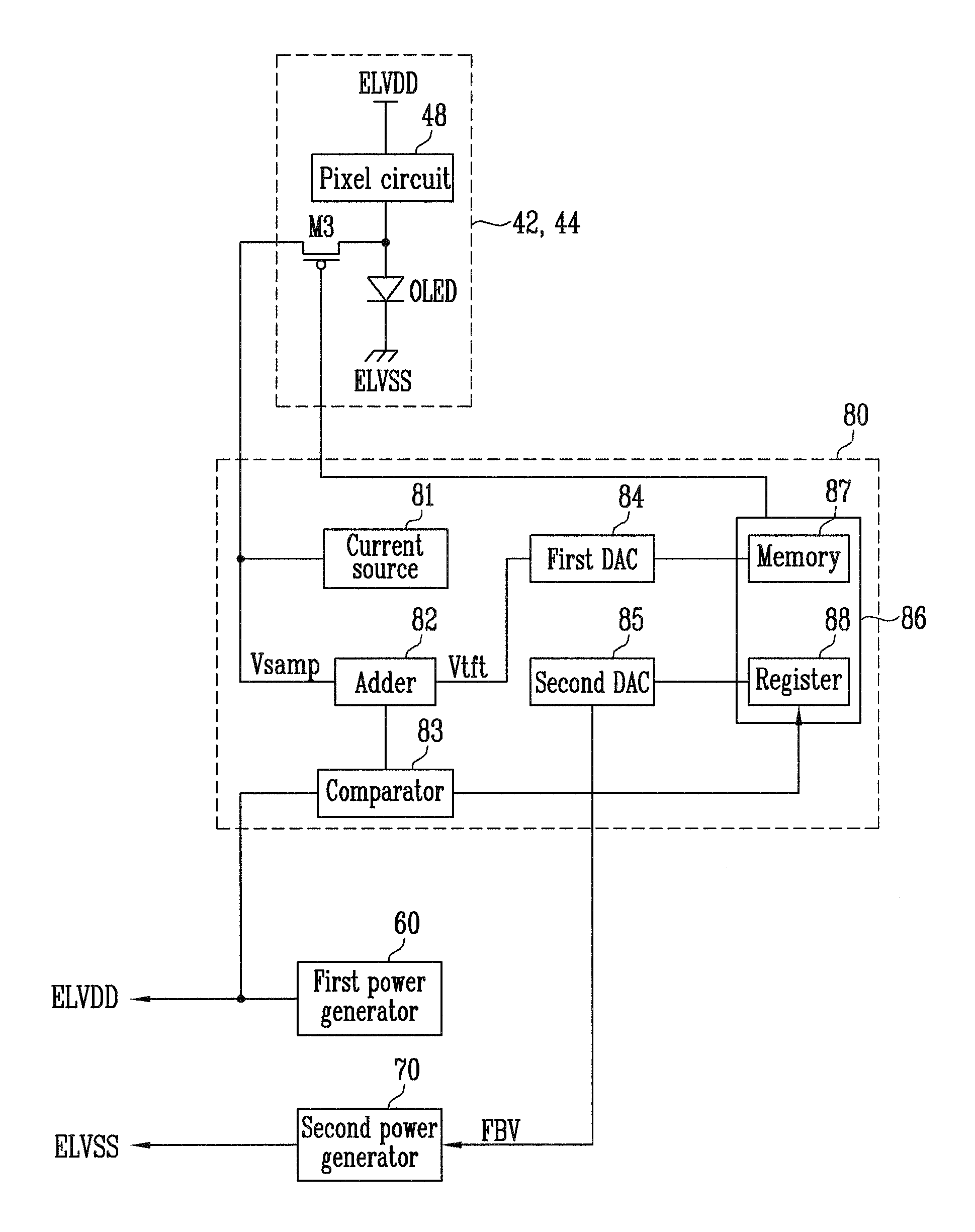 Organic light emitting display and driving method thereof with reduced power consumption