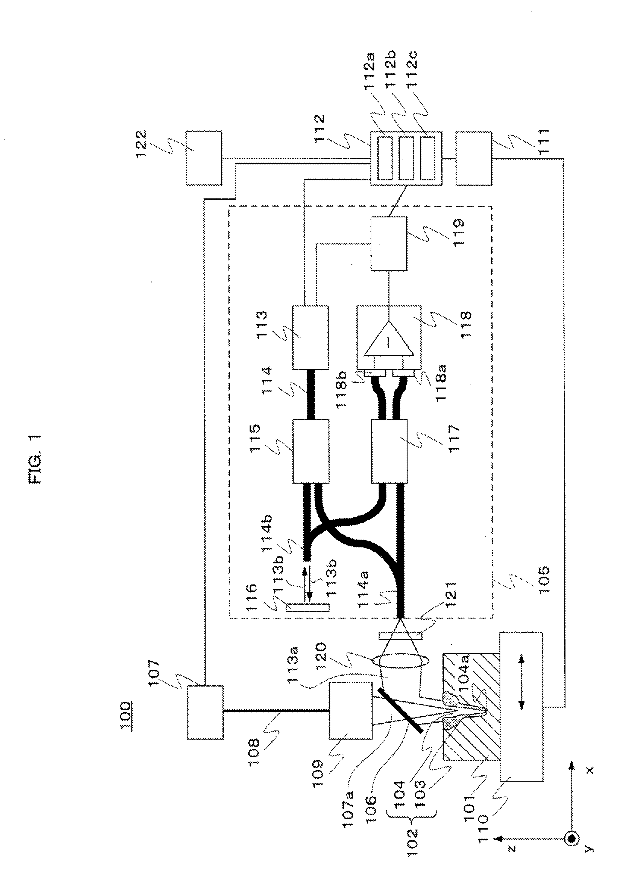 Laser welding apparatus and laser welding method