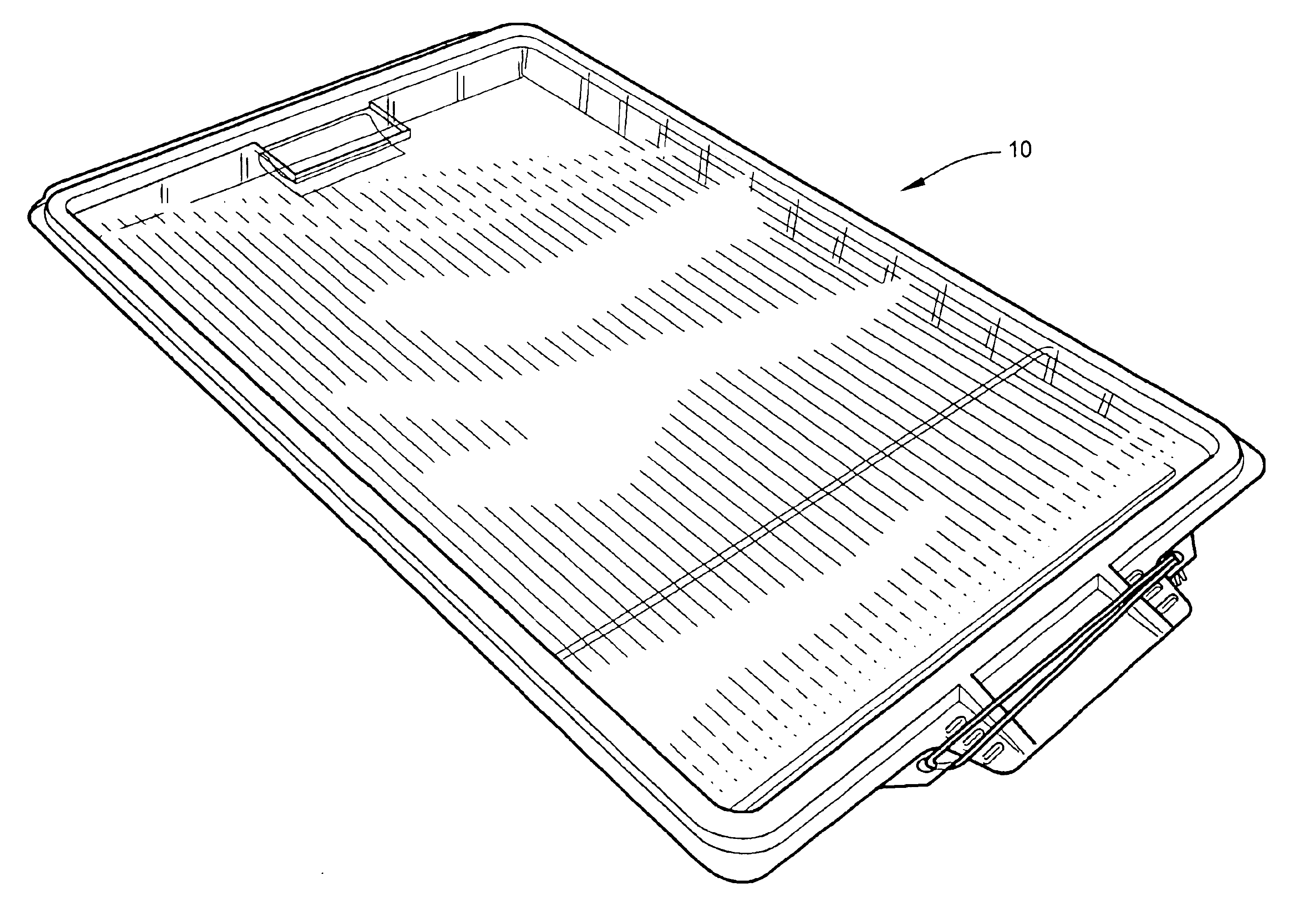 Weather resistant document case