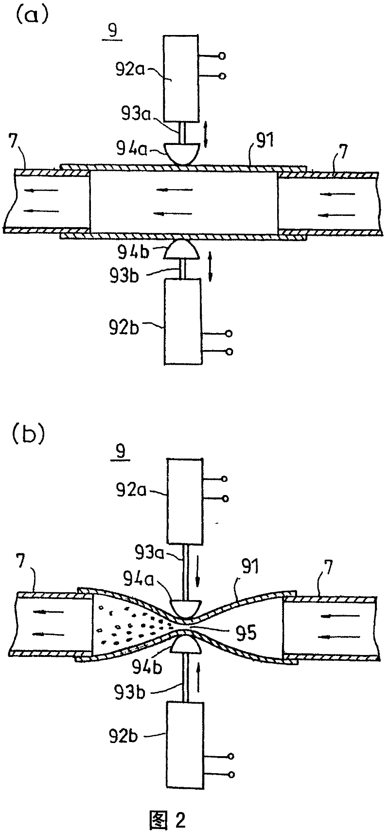 Degassing apparatus and ultrasonic wave washing apparatus using the same