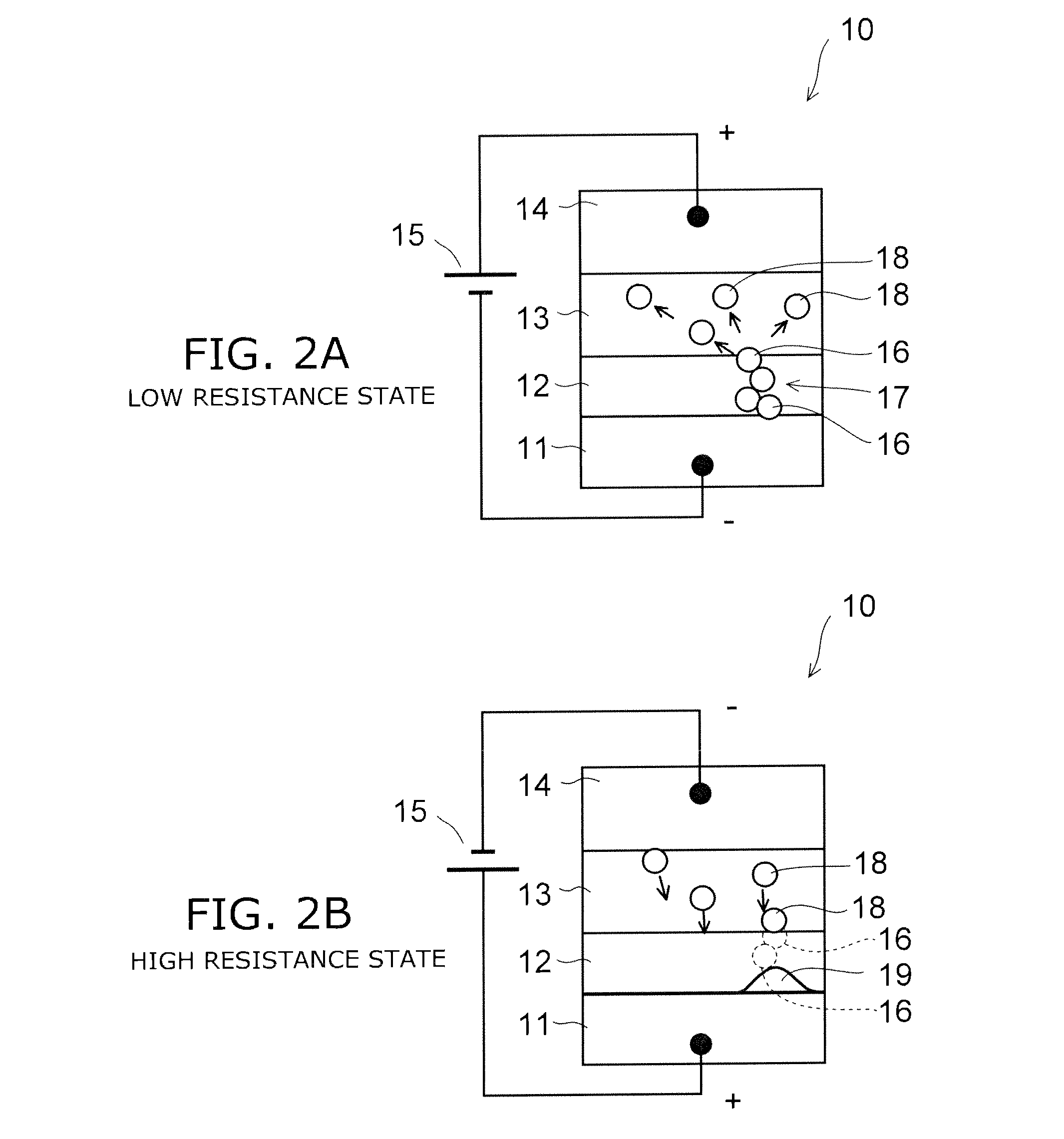 Resistance change memory device