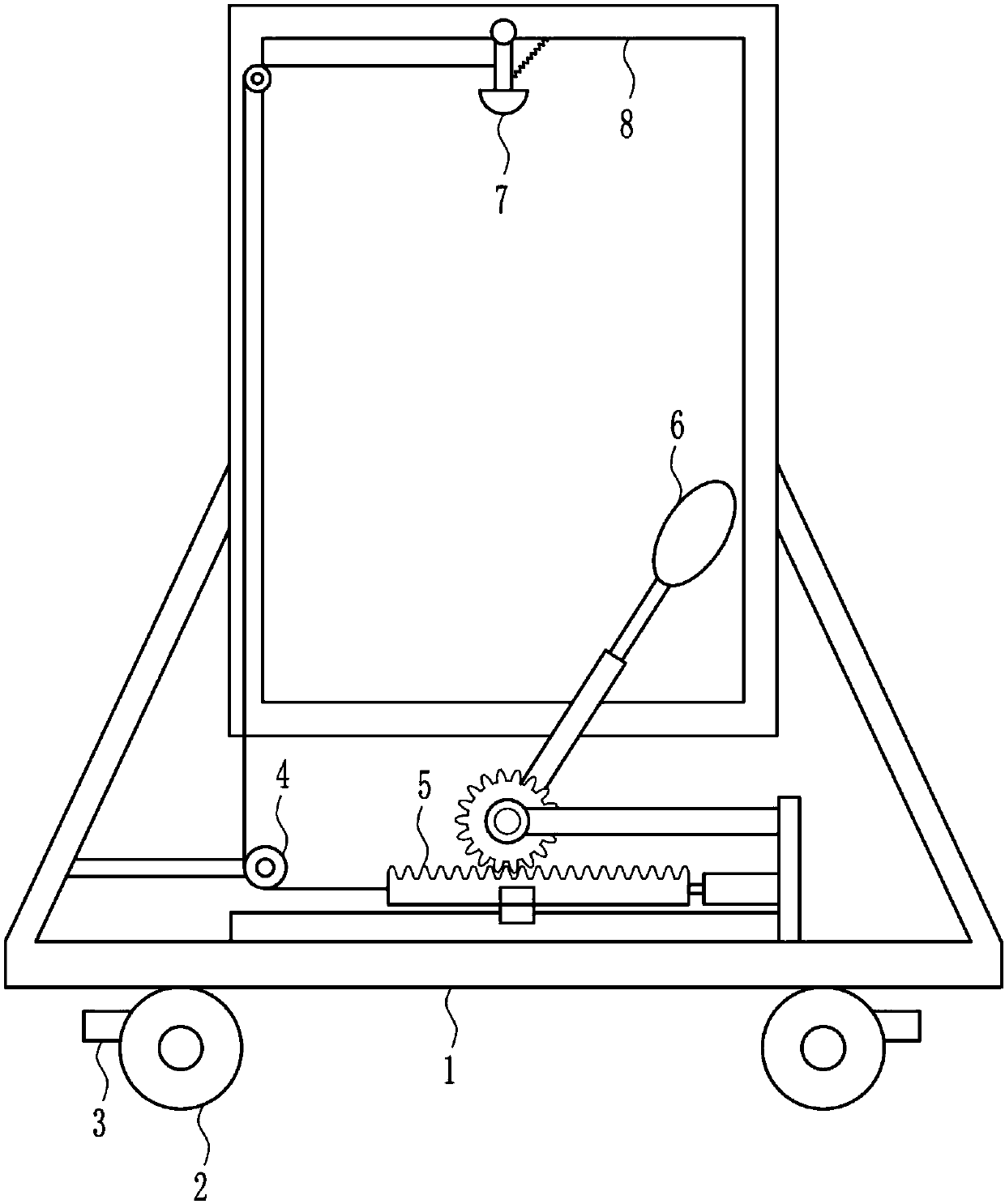 Imaging department X-ray film observation device