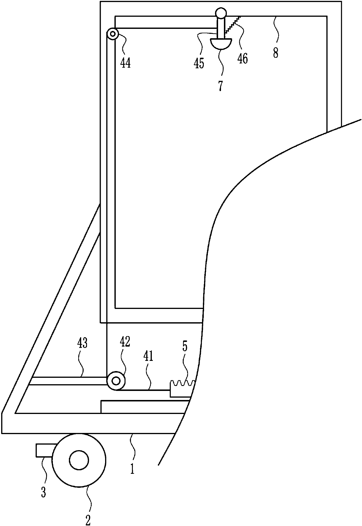 Imaging department X-ray film observation device