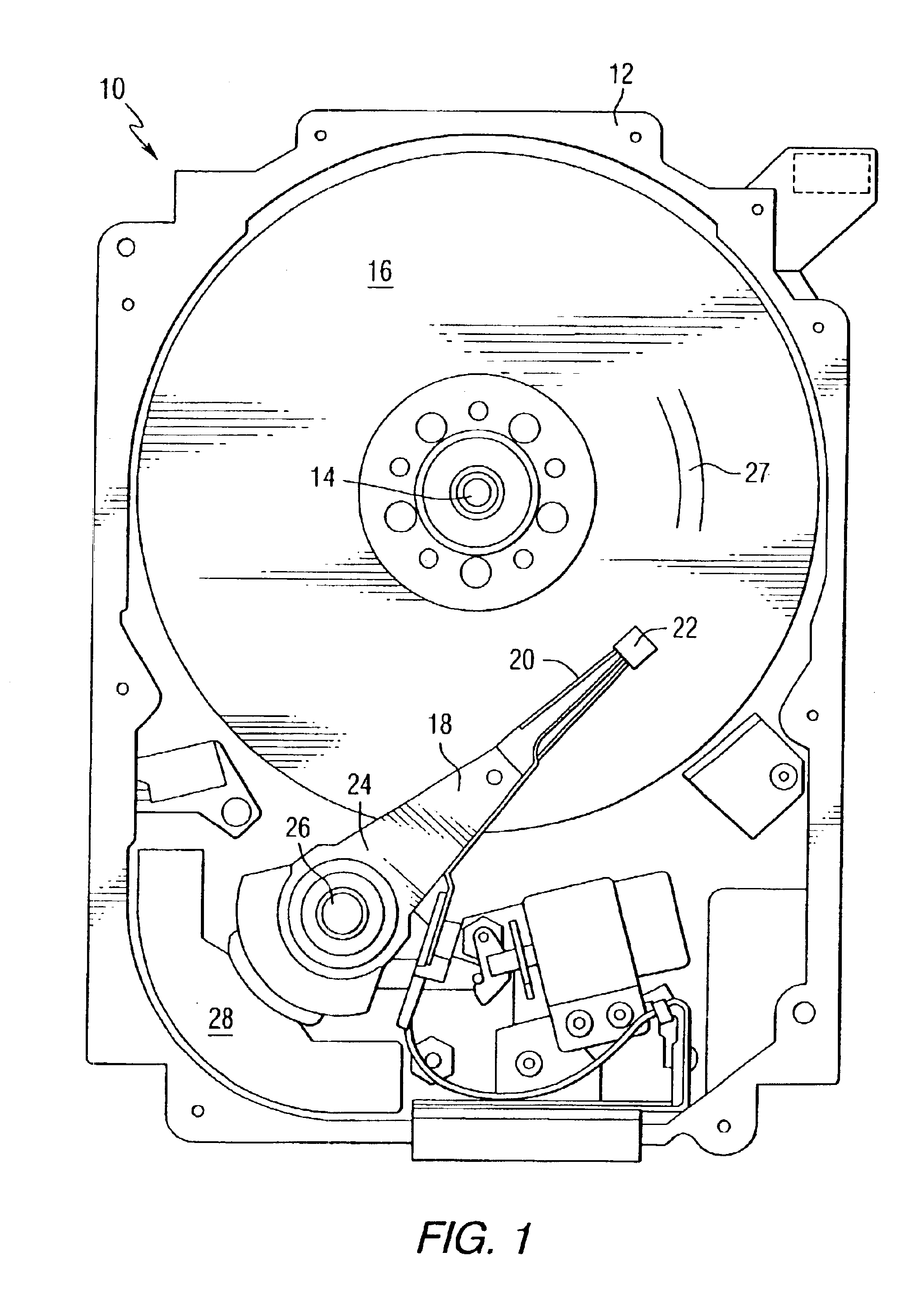 Heat assisted magnetic recording head with a planar waveguide