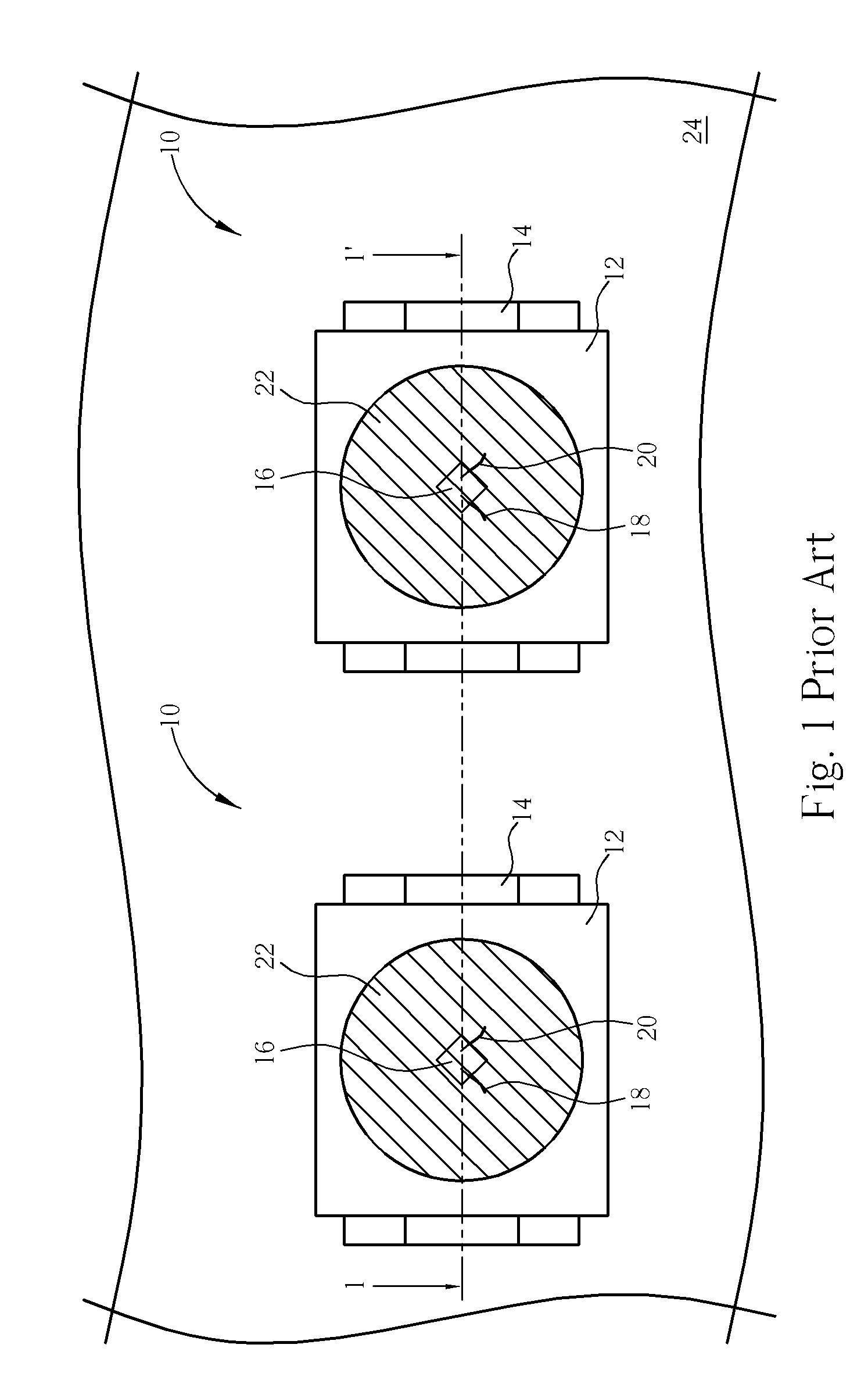 Si-substrate and structure of opto-electronic package having the same