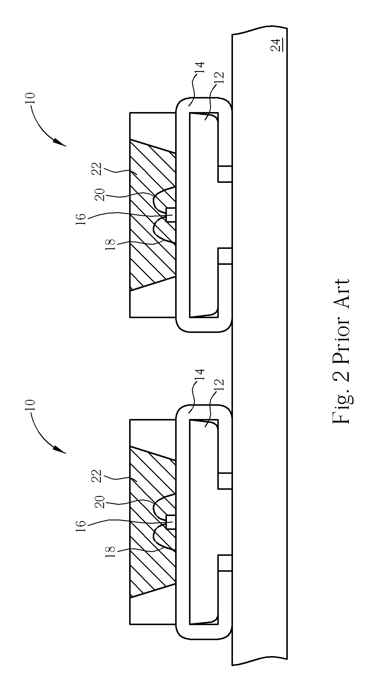 Si-substrate and structure of opto-electronic package having the same