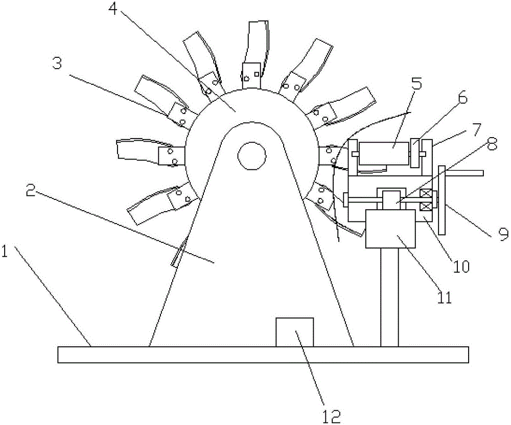 Coulter grinding correction device