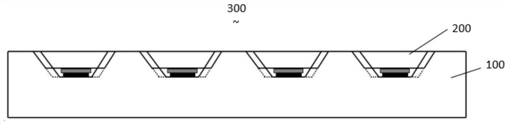 Micro light-emitting diode display panel and preparation method thereof