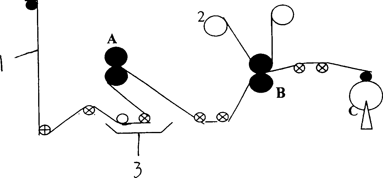 Transferring printing process for natural fabric