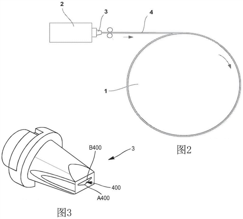 Method for manufacturing profiles by winding variable-section strips