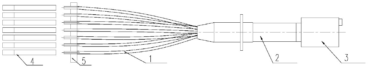 Single cigarette empty head detection method based on machine vision and special equipment