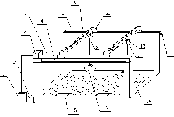 Remote operation control system of overhead traveling crane for delayed coking