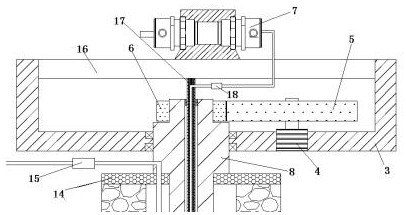 Coal bed methane drainage and gas recovery device