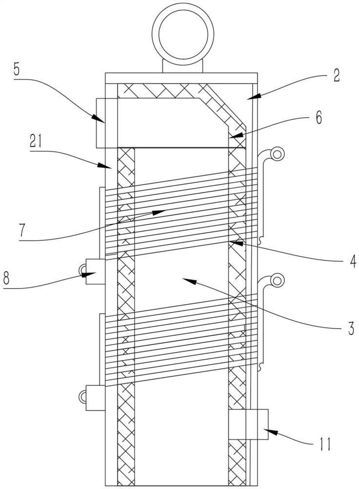 Waste heat recycling power generation equipment taking perfluorohexanone as heat-conducting medium