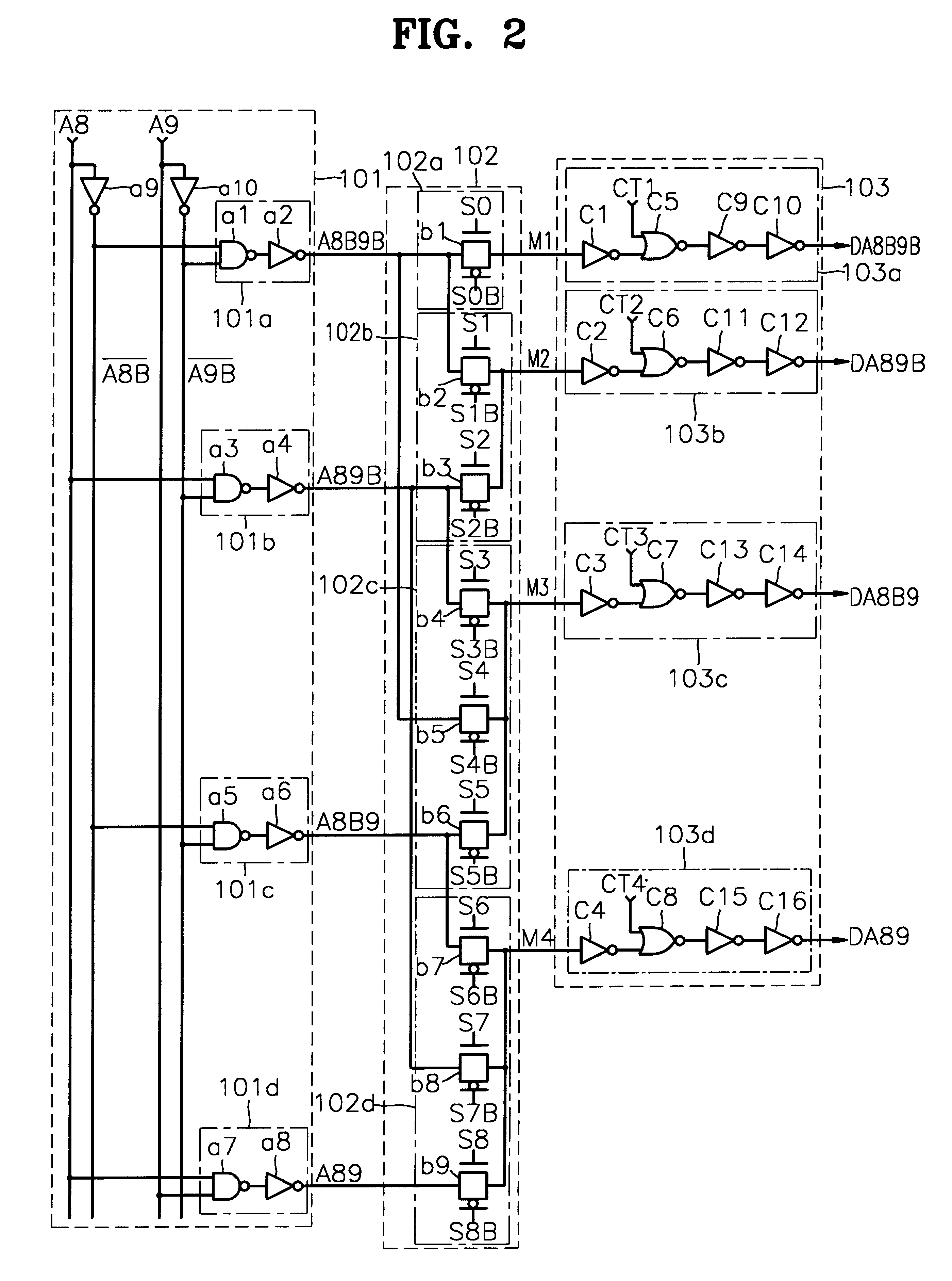 Memory device with address translation for skipping failed memory blocks