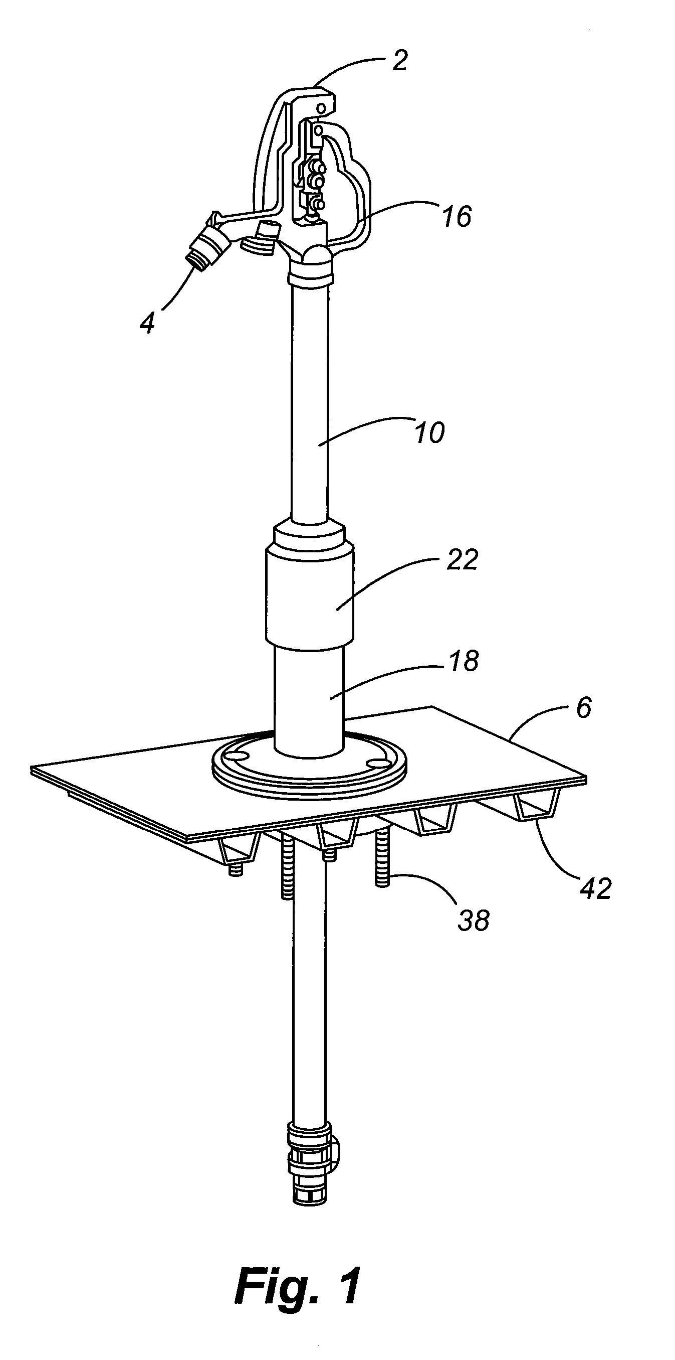 Hydrant roof mount