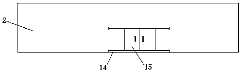 Plastic part surface flatness detection device based on optical diffraction