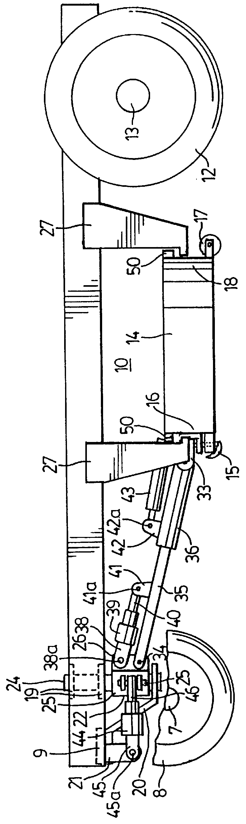 Ground-engaging shoe assembly for a power mower