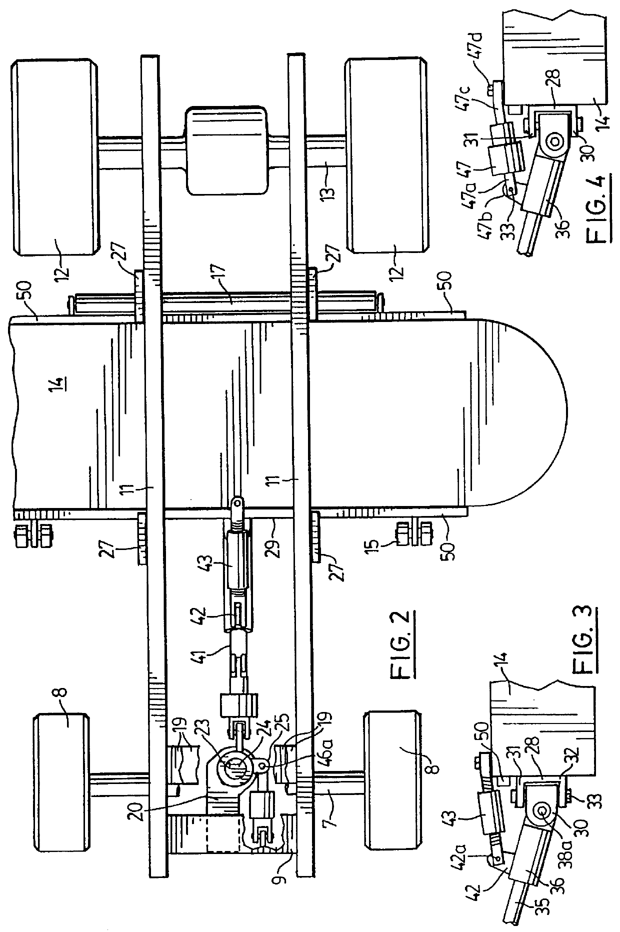 Ground-engaging shoe assembly for a power mower