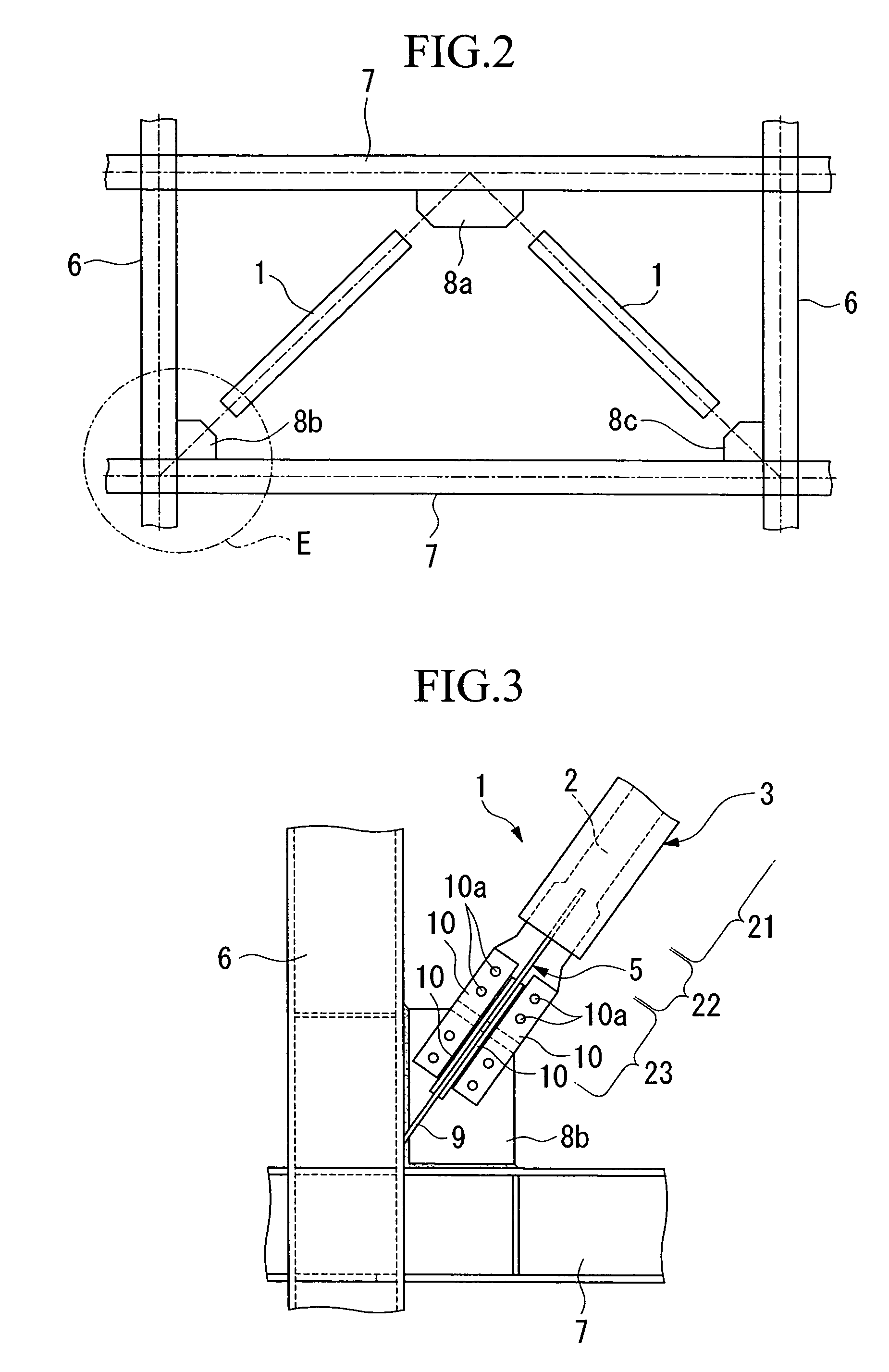 Damping brace and structure