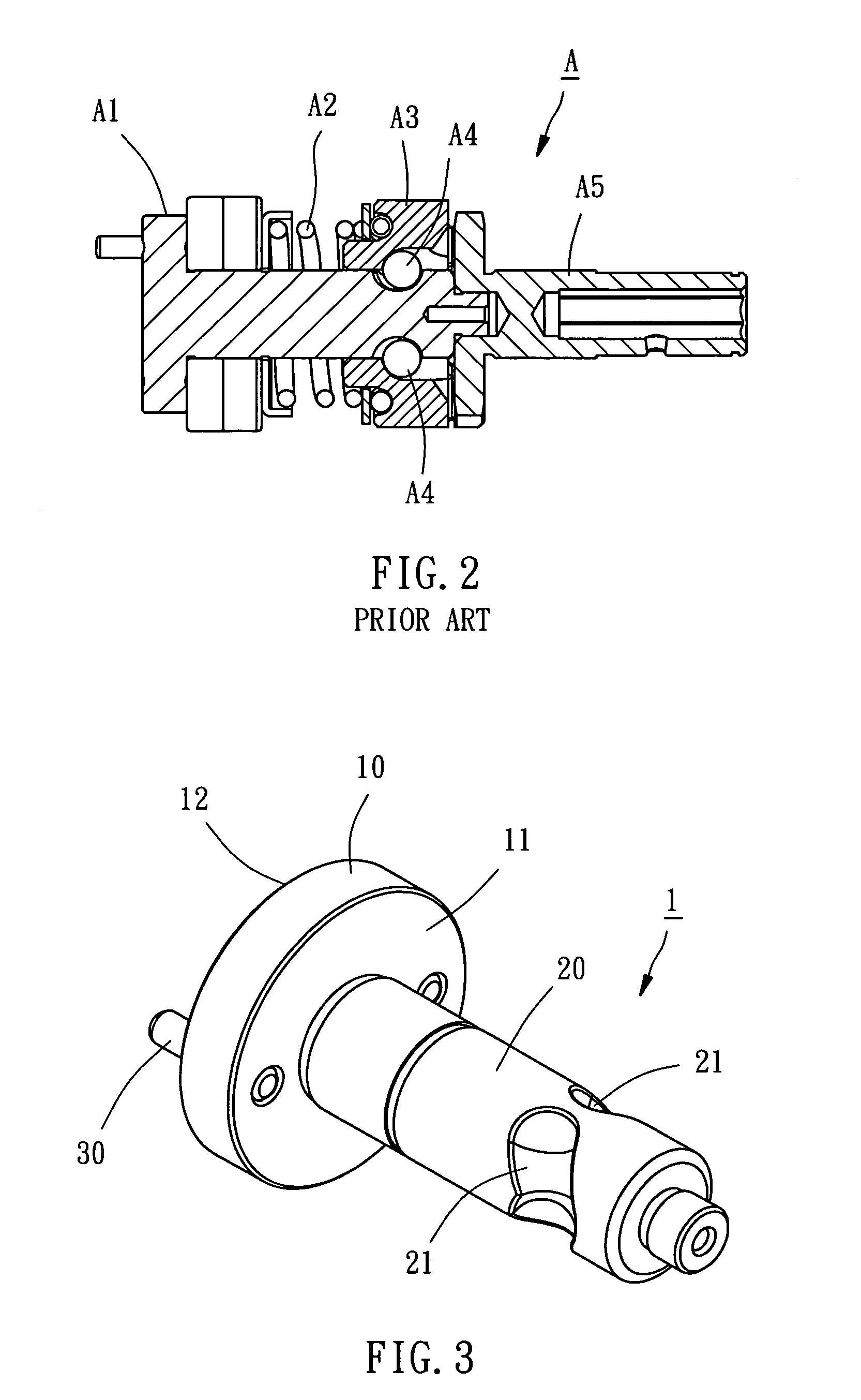 Shaft for power impact tool