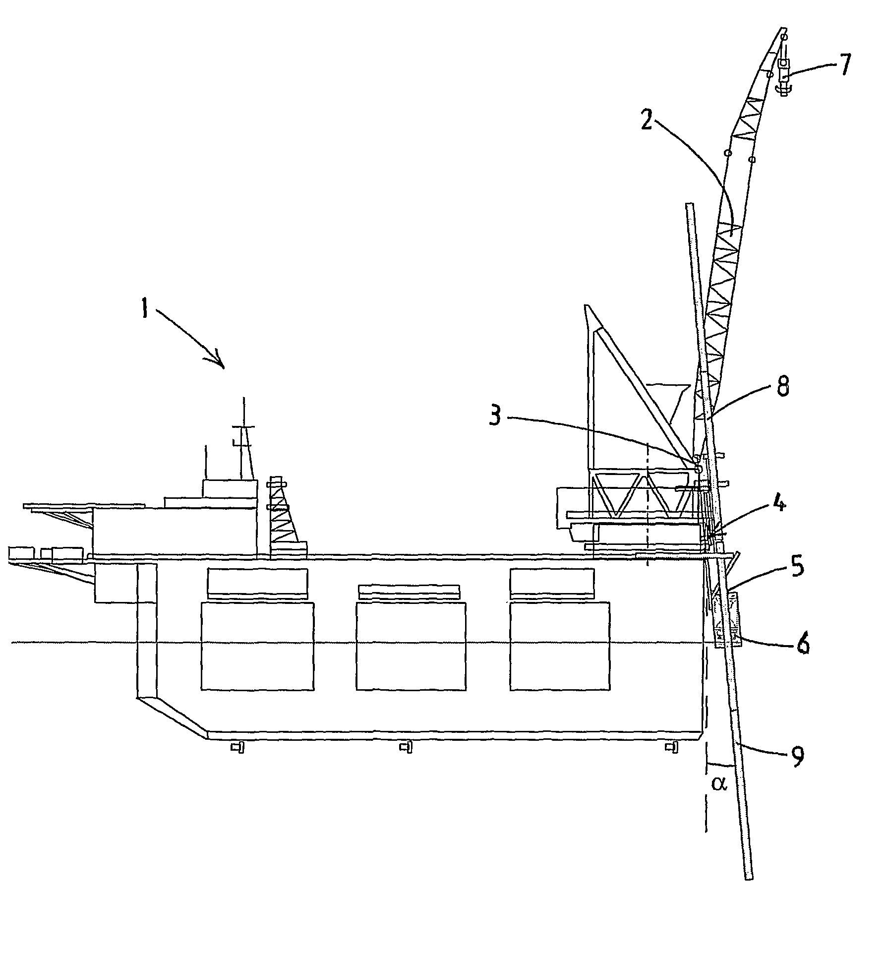 Crane assisted pipe lay