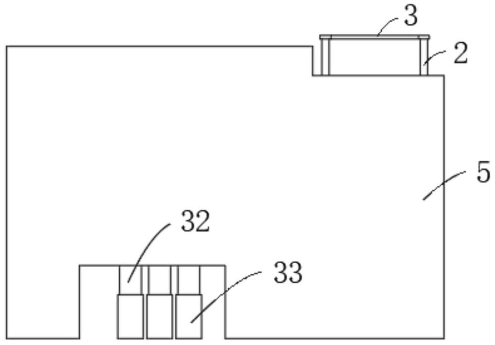 Inner sleeve cleaning device for disinfection supply room