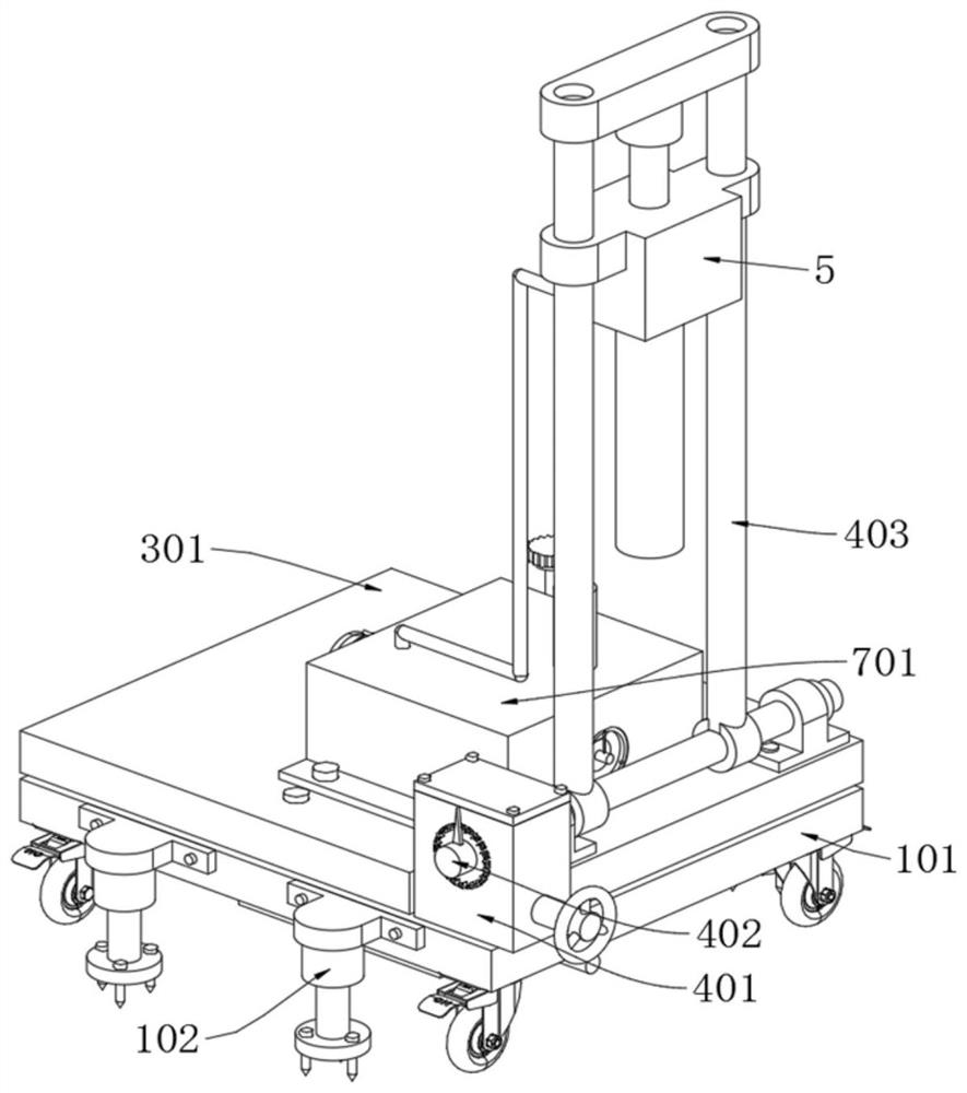 Angle-adjustable engineering geological drilling machine