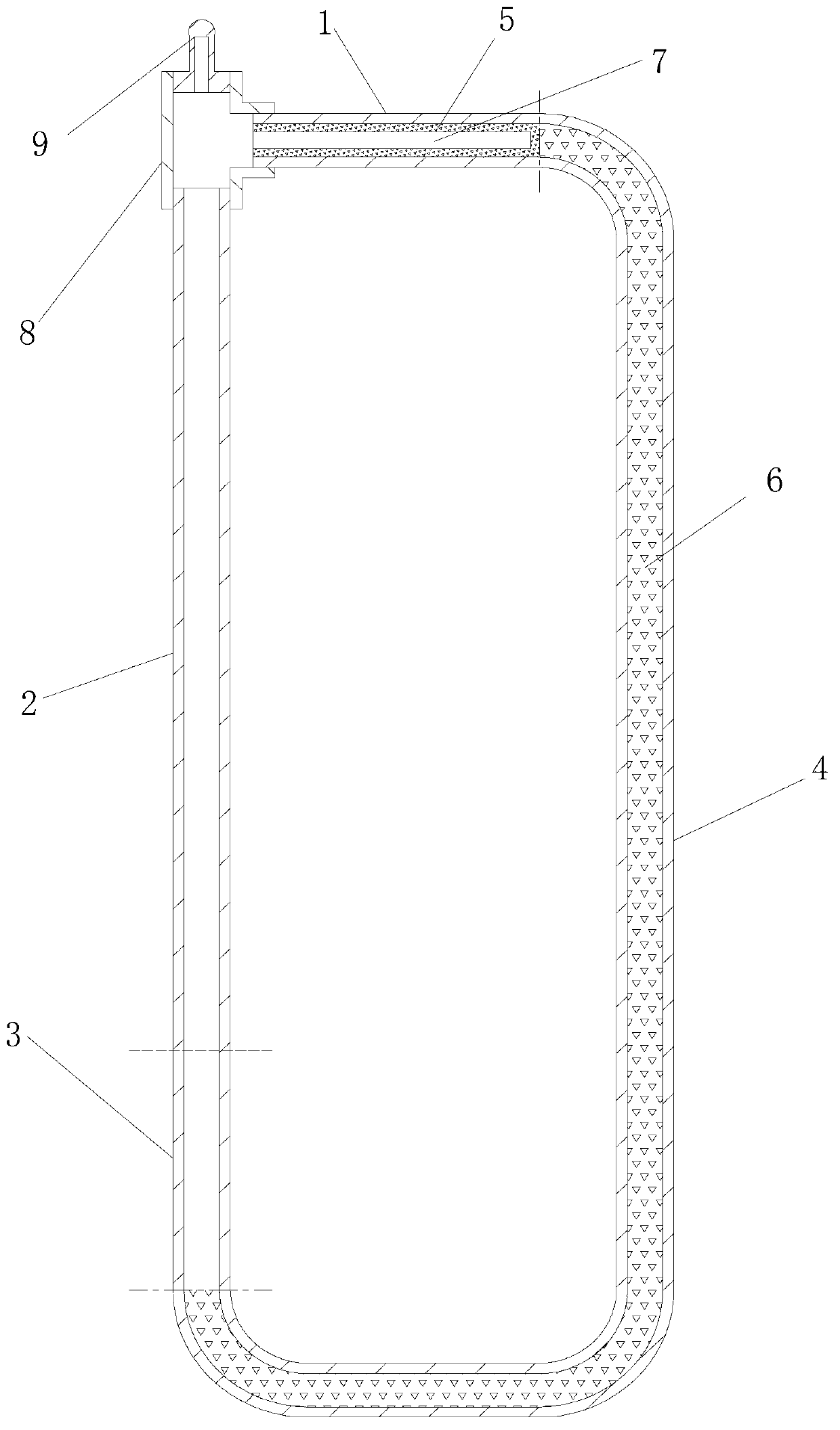 Loop heat pipe with wick passageways and heat transmission method and manufacturing method thereof