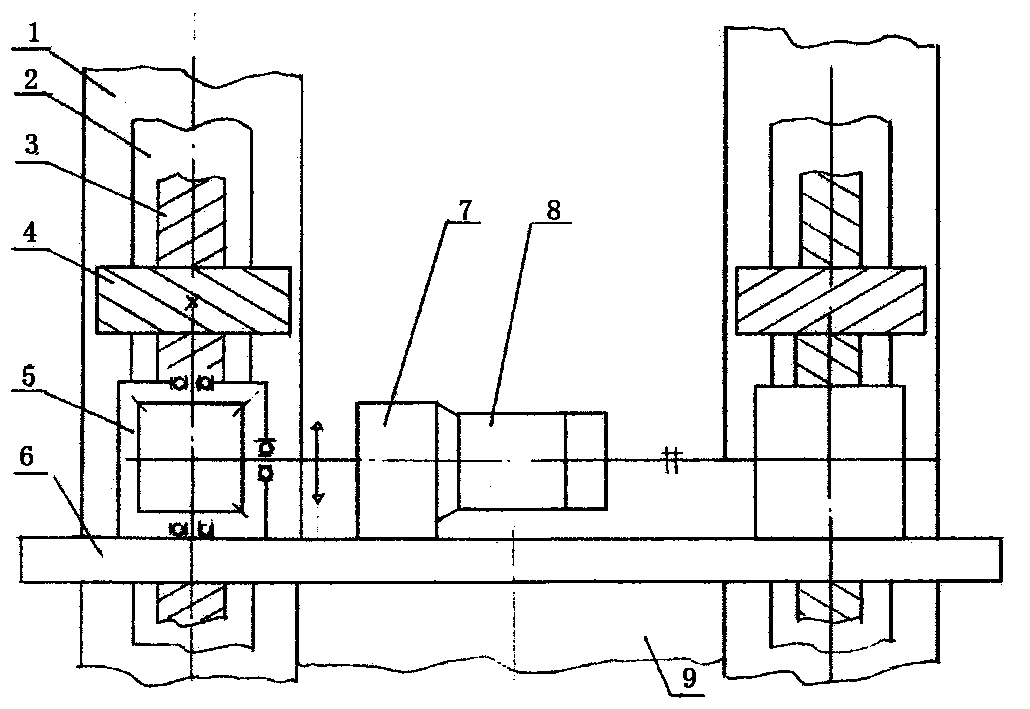 Safe and practical elevator for middle-aged and aged people without car shaft and machine room