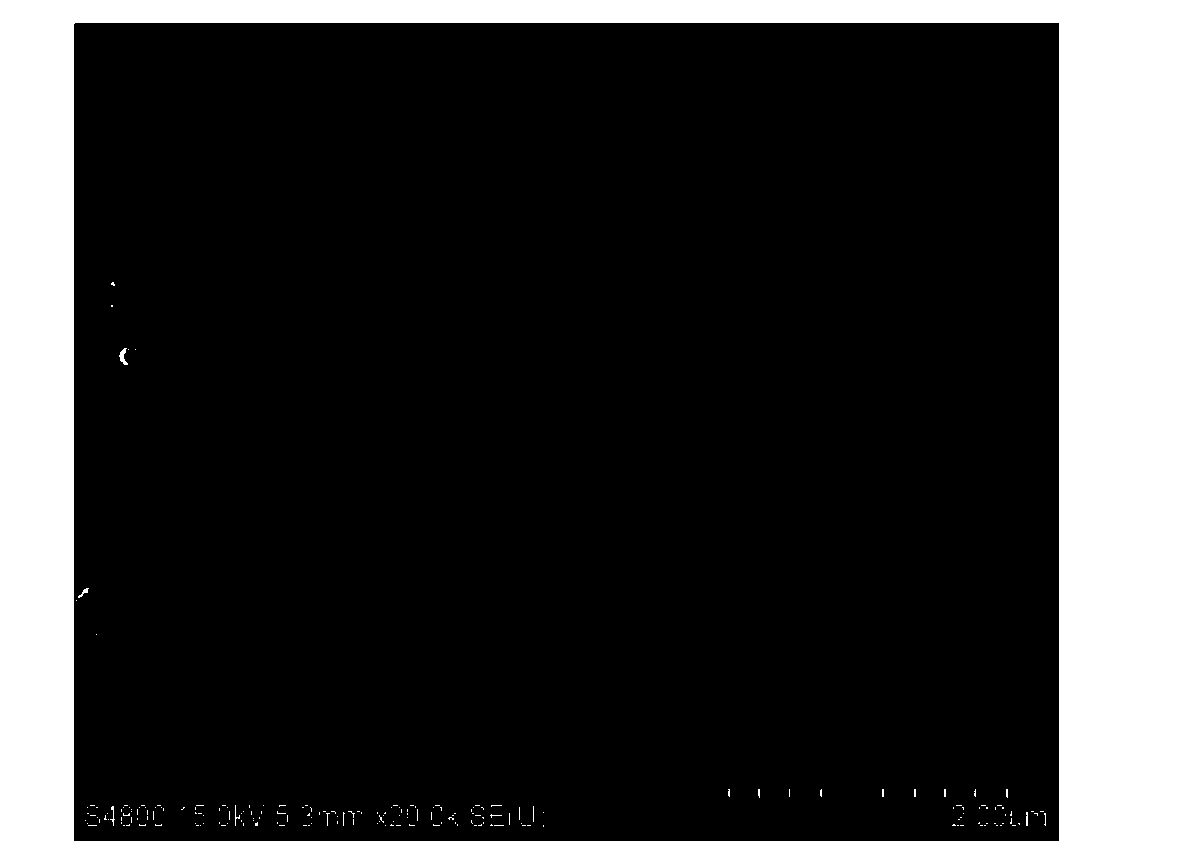 Strontium titanate submicron crystal and preparation method thereof