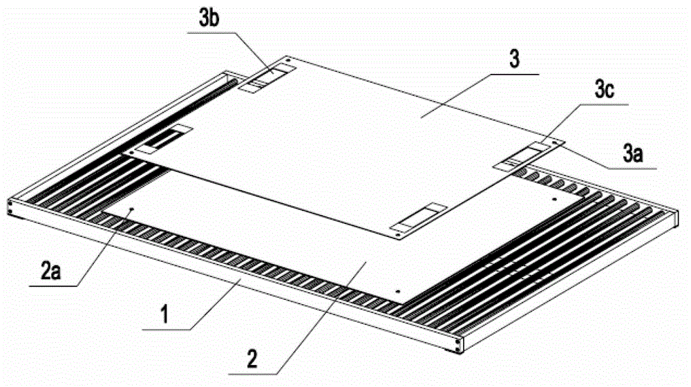 A processing method for exposing a circuit board by using a dust-proof support frame