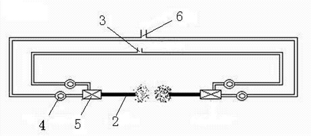 Continuous casting machine tundish submersed nozzle baking furnace