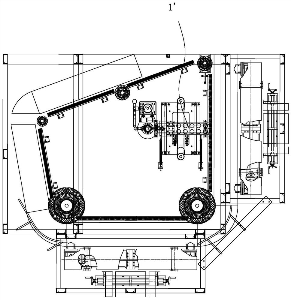 Packaging machine suitable for few-piece packaging