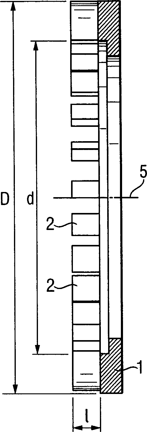 Turbine for driving fast rotary tool