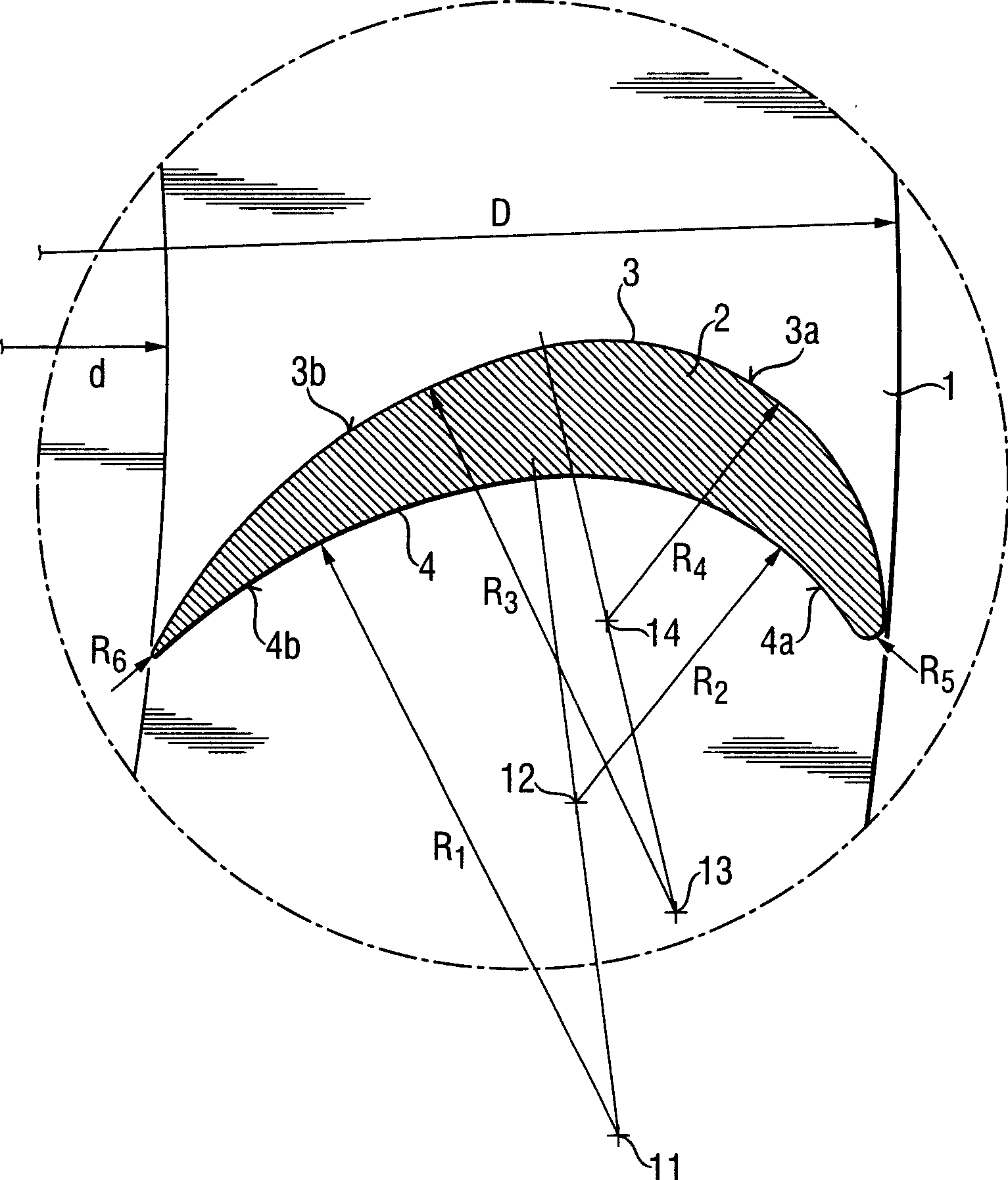 Turbine for driving fast rotary tool